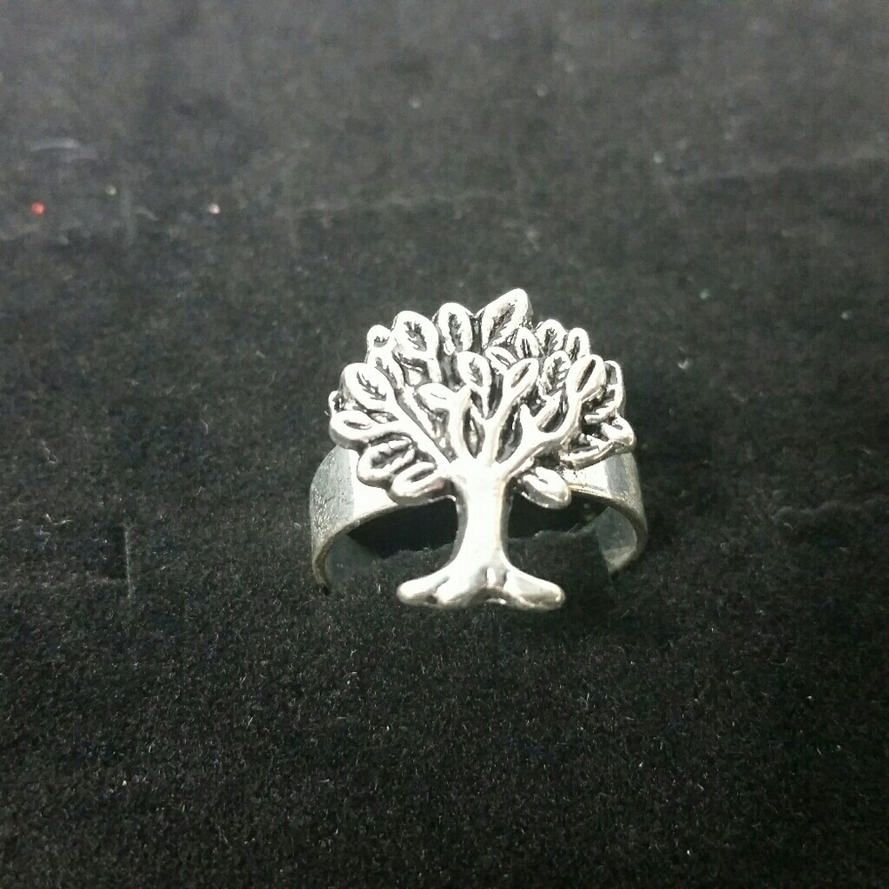 Tree of Life Adjustable Ring